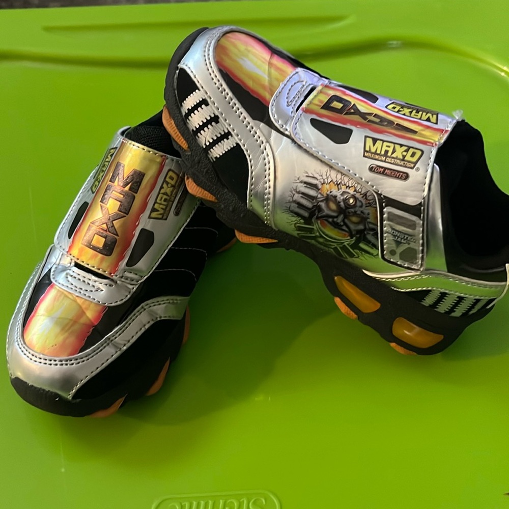 Monster Jam sneakers for boys